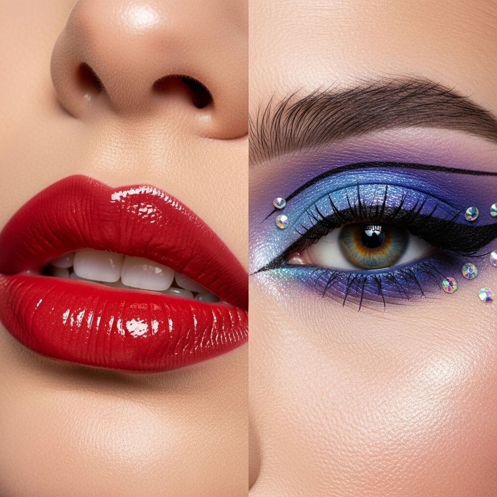 Explore the bold, nostalgic, and futuristic makeup trends that will define beauty in 2024—from ombré lips to matte skin.