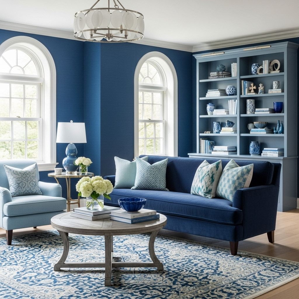 25 Inspiring Blue Rooms: The Timeless Beauty of Blue in Home Design Discover how the versatile shades of blue can transform every room in your home with elegance, calm, and style.