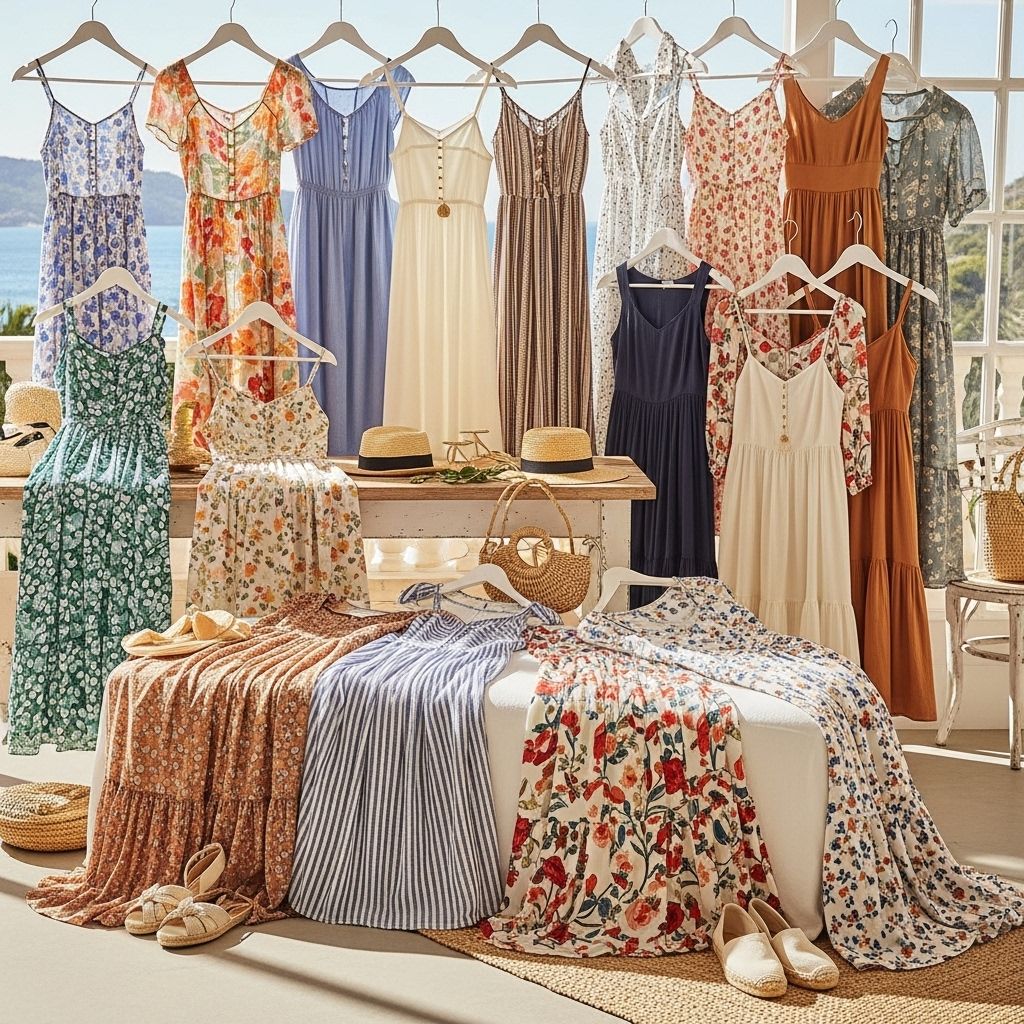 Discover this season’s best summer dresses: floaty midis, fun prints, classic whites, and more for style and comfort.