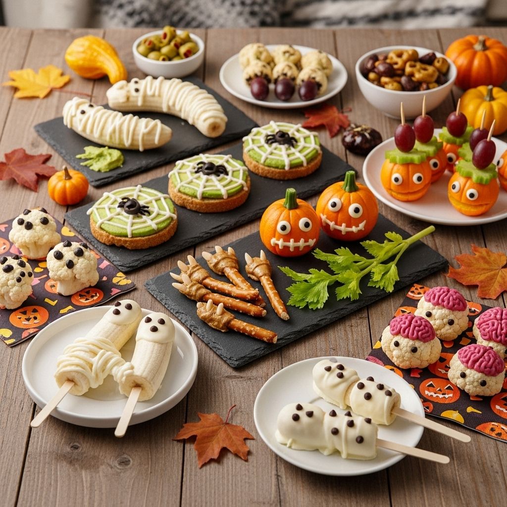 Enjoy spooky season without the sugar overload with these festive, nutritious Halloween snacks and ideas.
