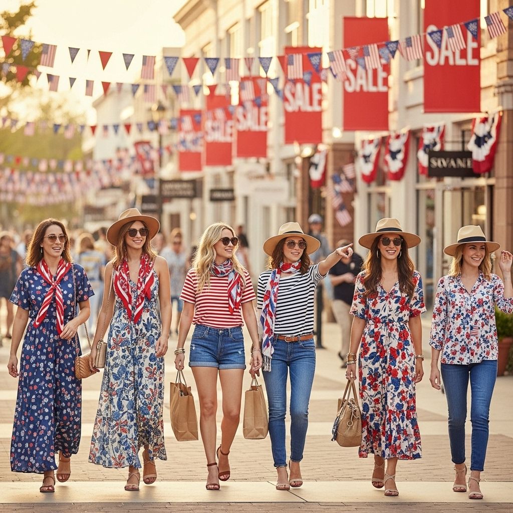 Spectacular Fourth of July discounts on fashion and accessories—find, shop, and save big this holiday weekend.