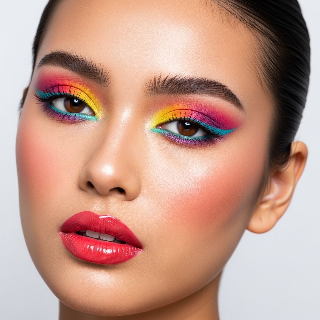 Vibrant makeup isn’t just for parties—transform your daily look with these bold, beautiful techniques.