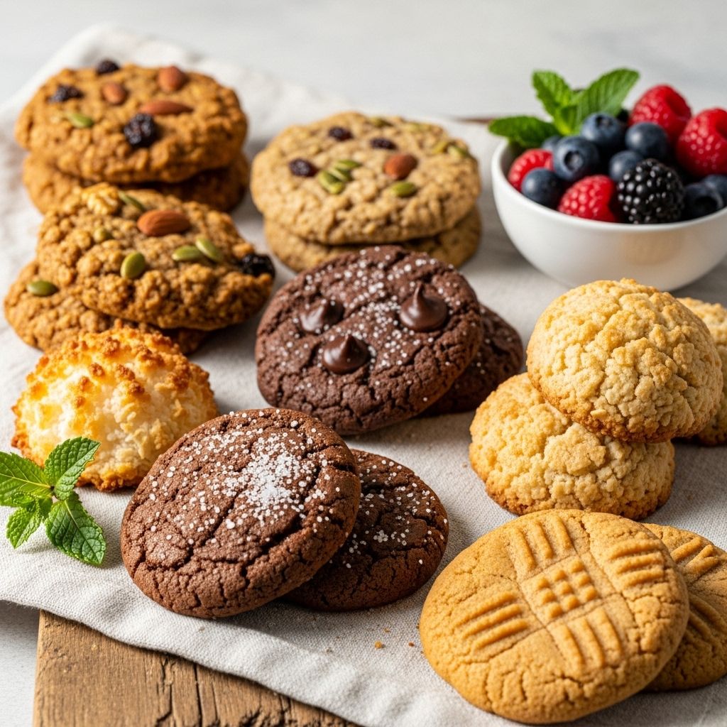 Satisfy your cravings guilt-free with six naturally sweetened cookies—no added sugar required, just wholesome ingredients.
