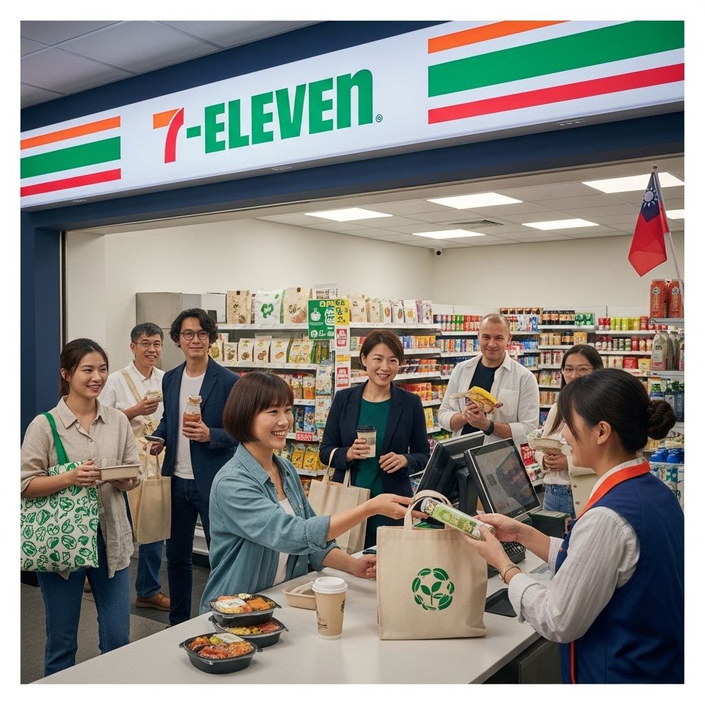 Taiwan’s largest convenience chain is pioneering plastic waste reduction with innovative initiatives and ambitious targets.