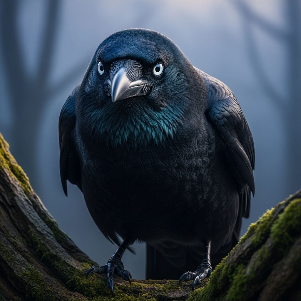 77 Ominously Cute Crow Pictures: Surprising Sides of a Mysterious Bird Mischief and tender encounters reveal the hidden personalities of these clever corvids.