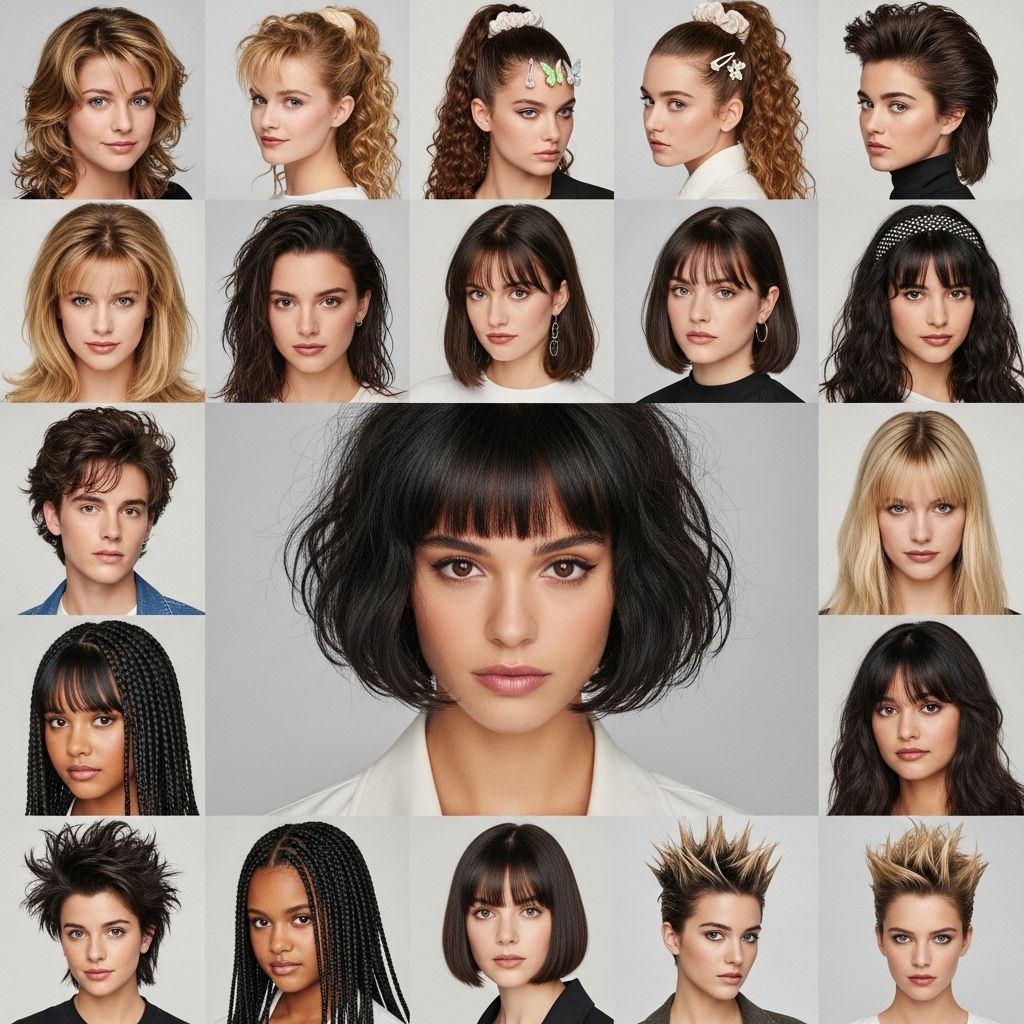From box braids to baby bangs, explore the most iconic '90s hairstyles, styling tips, and how to modernize them for today.