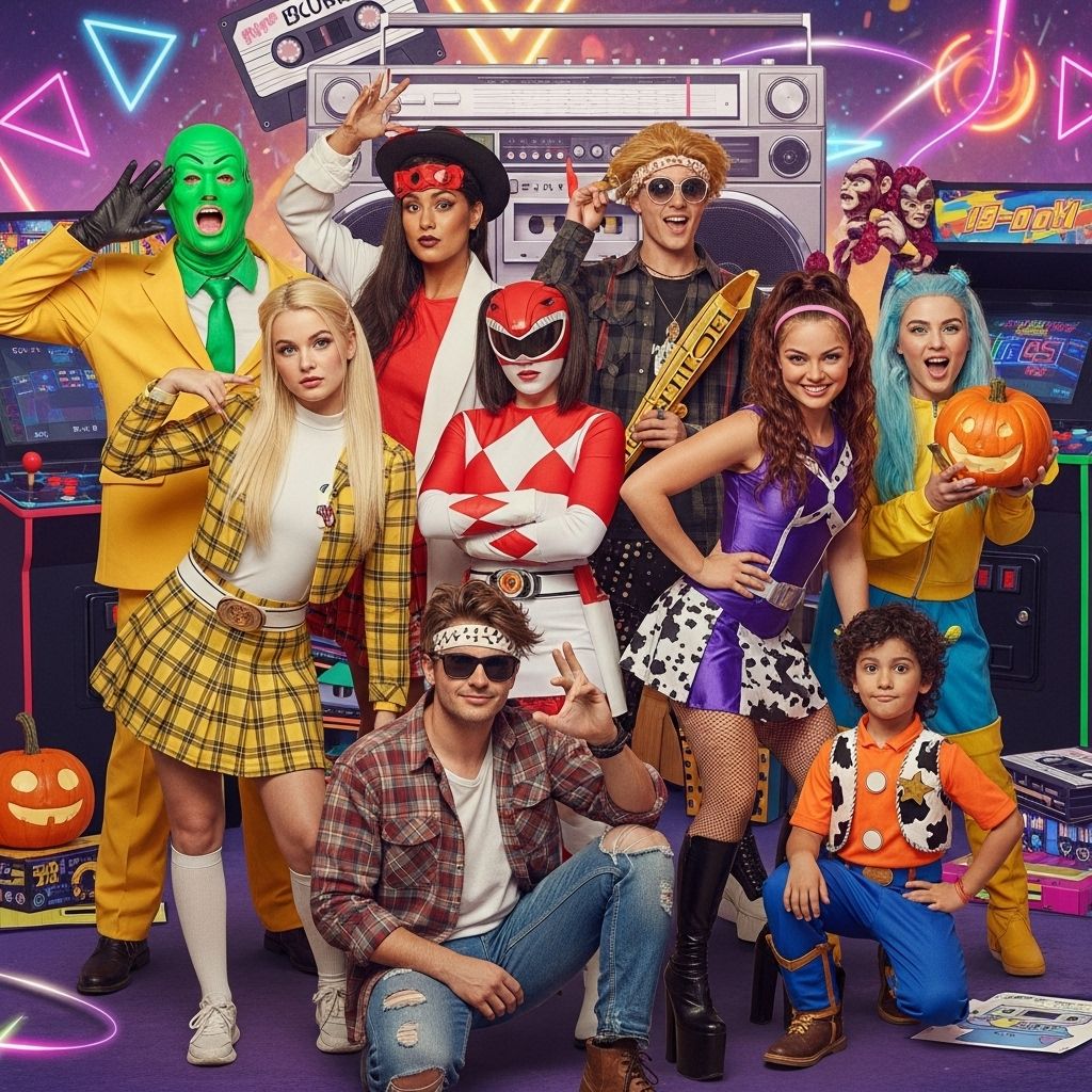 Relive the unforgettable '90s with these creative Halloween costume ideas inspired by movies, TV, music, and pop culture.