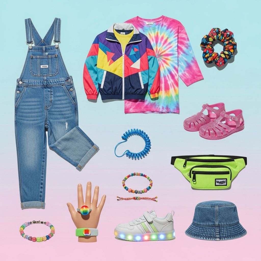A deep dive into the unforgettable, iconic, and sometimes cringeworthy clothing trends your mom had you rocking in the '90s.