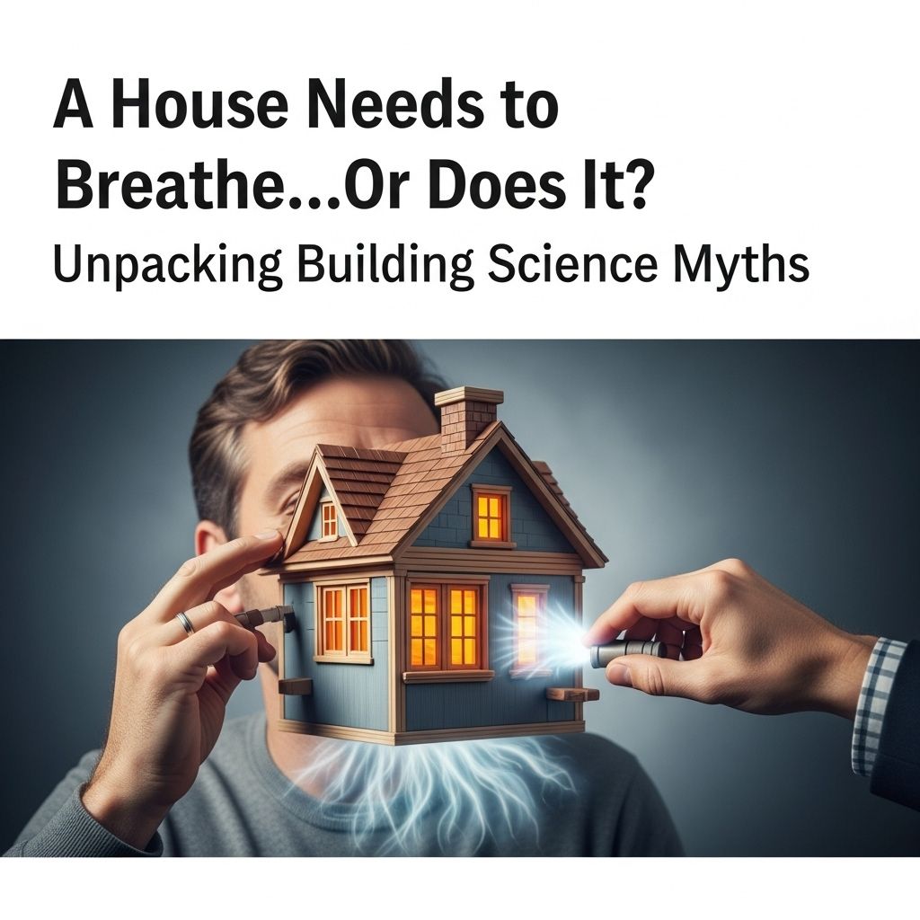 Is your home healthier, safer, and more sustainable when it's airtight? Discover the real meaning behind 'a house needs to breathe.'