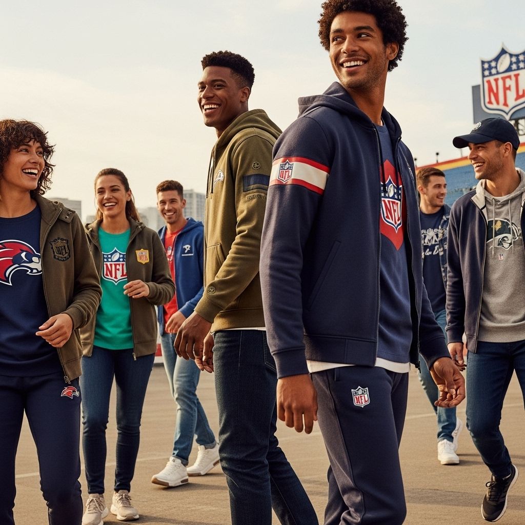 Abercrombie’s new NFL Collection brings together spirited NFL fandom and everyday elevated fashion, with exclusive pieces for all 32 teams.