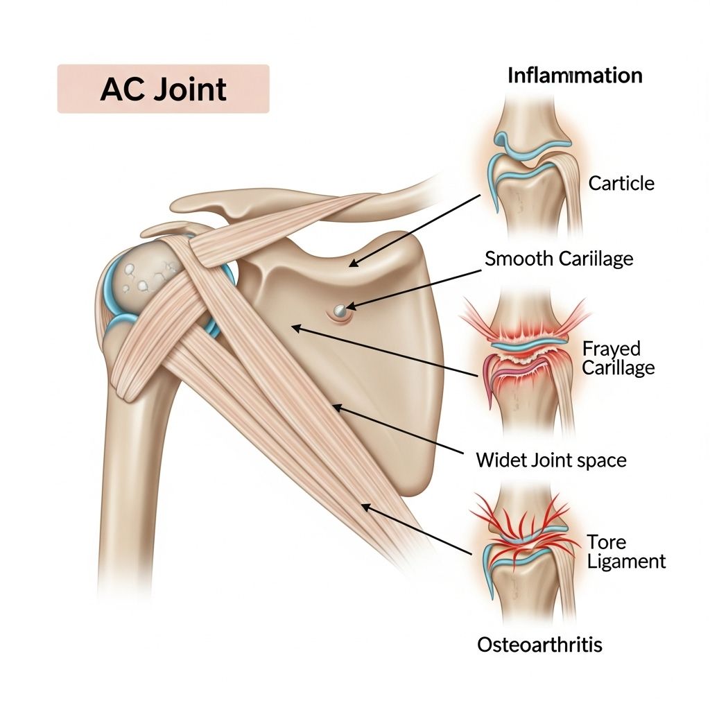 Understanding AC Joint Problems: Causes, Symptoms, and Treatment Comprehensive guide to AC joint injuries and arthritis, including causes, symptoms, diagnosis, and treatment options.