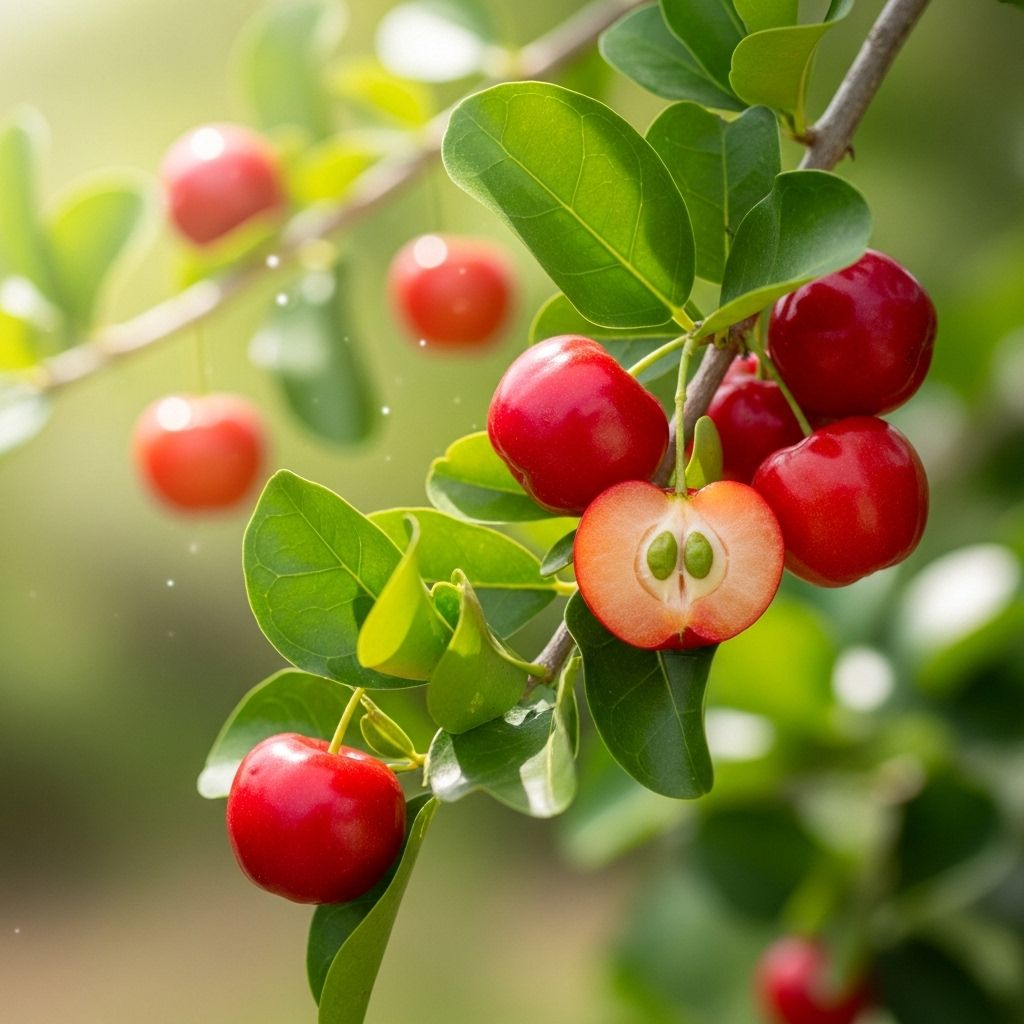 Unlocking the Power of Acerola Cherry: Benefits, Dosage, and Side Effects Discover the Nutritional and Therapeutic Potential of Acerola Cherry