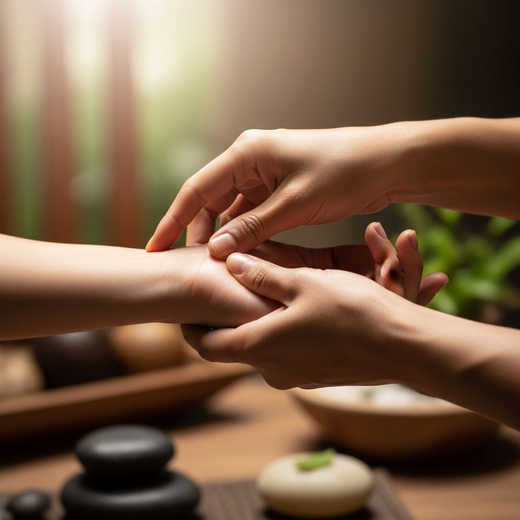 Precise fingertip pressure on key areas can melt away tension and restore inner calm.