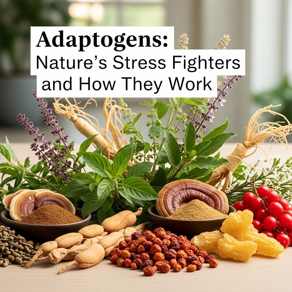 Explore how adaptogens—plant-based and synthetic—help your body manage stress and support health across mind and body.