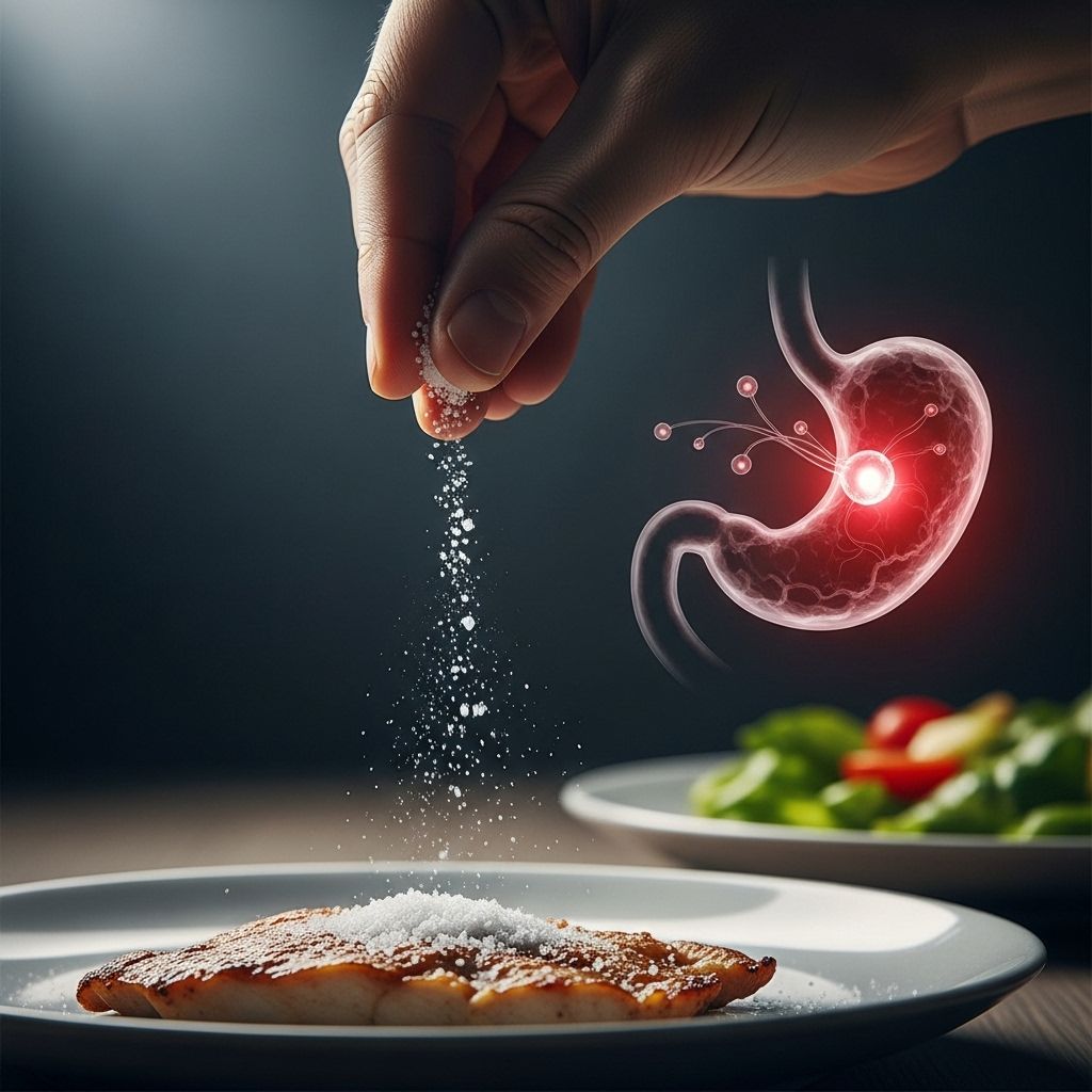 Emerging research reveals a significant connection between frequent salt addition at meals and a higher likelihood of developing stomach cancer.
