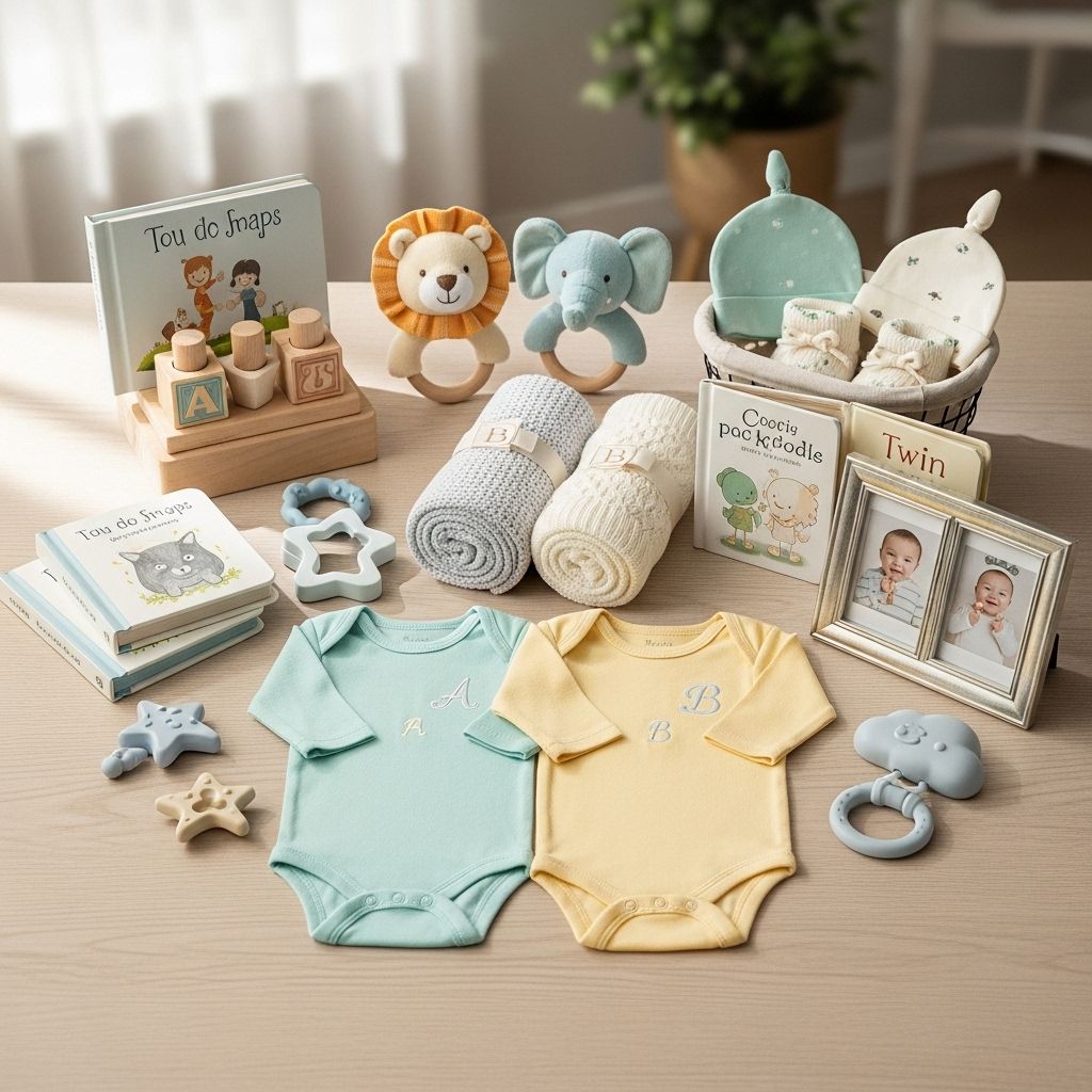 From practical essentials to heartwarming keepsakes, discover perfect gifts tailor-made for both bundles of joy in your life.