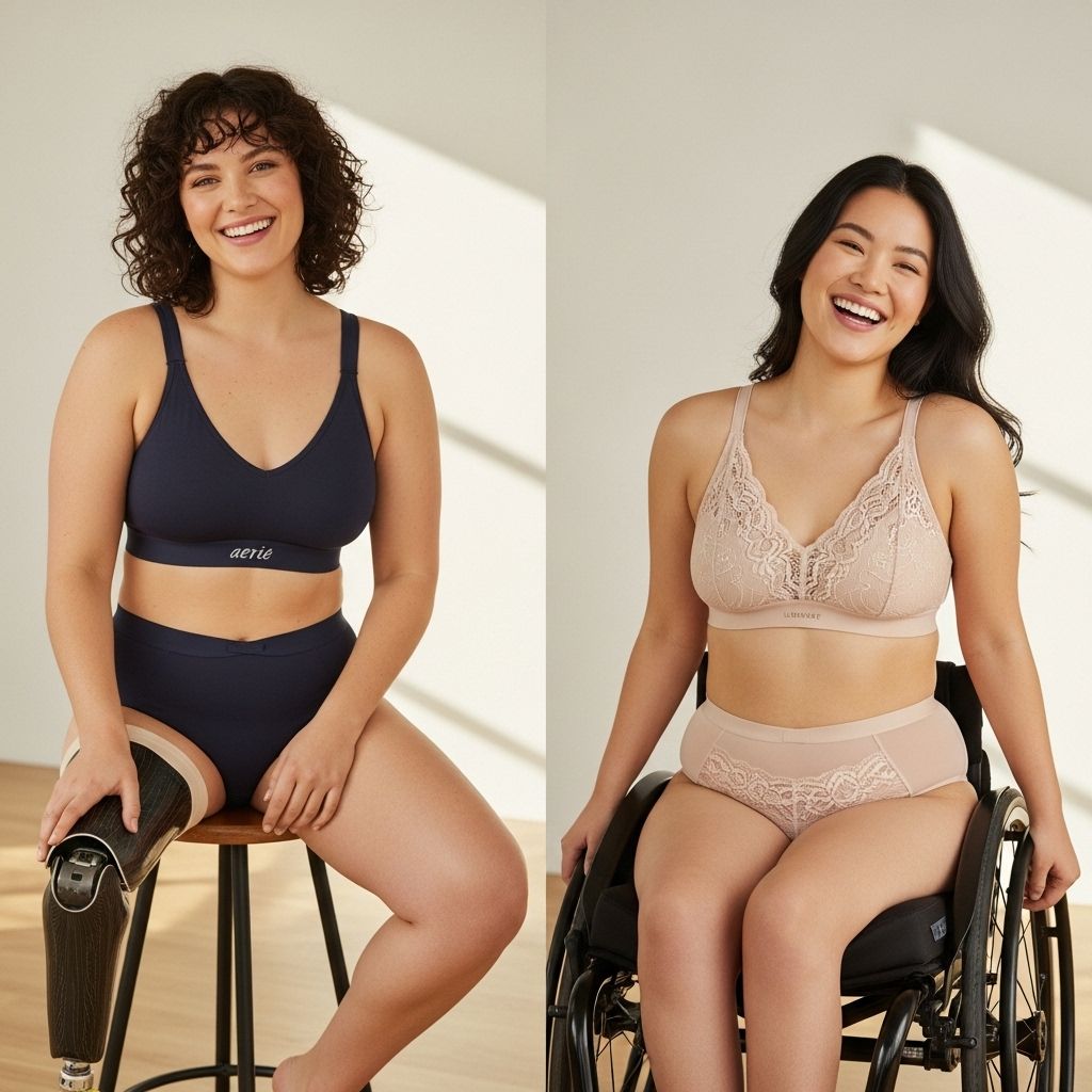 Where fashion meets accessibility: Adaptive intimates that empower, dignify, and include people of all abilities.