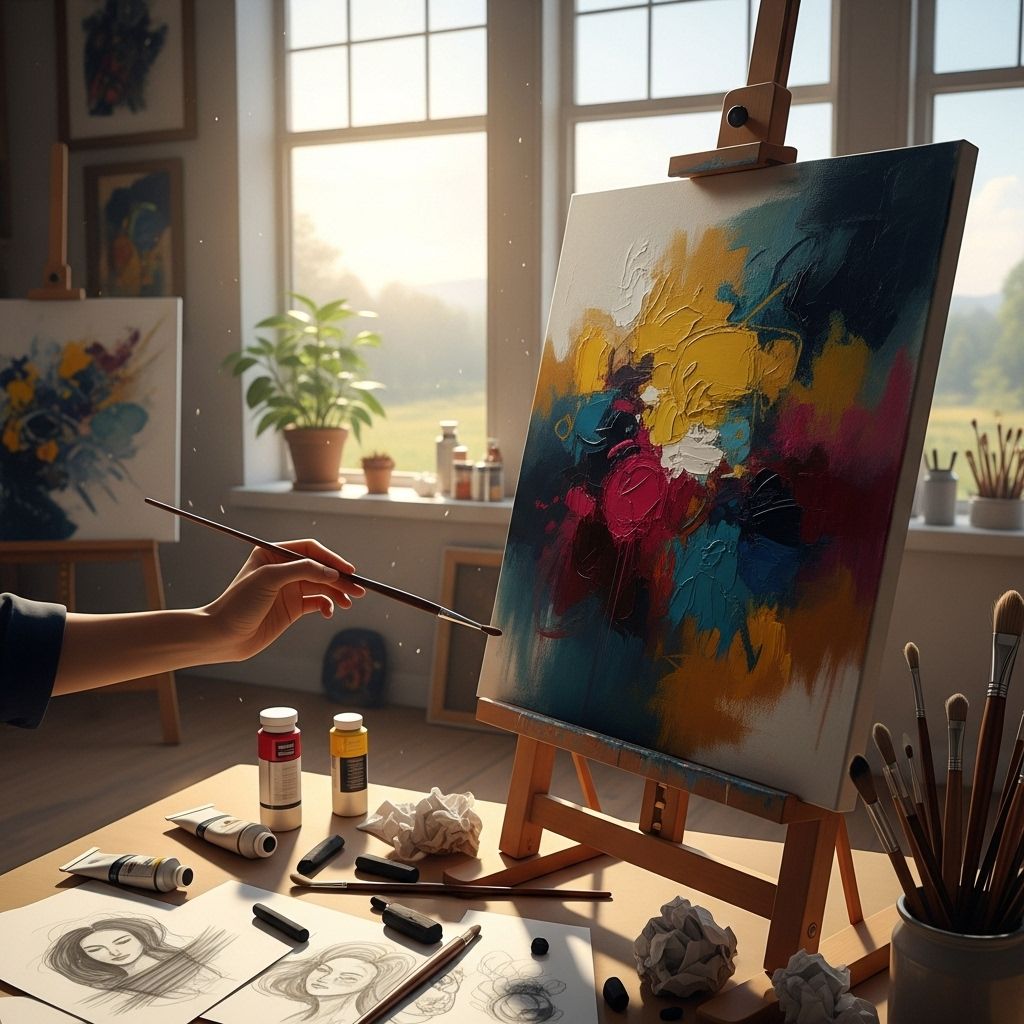 Affirmations for Creative Blocks & Artistic Confidence: Unlocking the Artist Within Rewire your inner voice to unlock inspiration and believe in your creative potential.