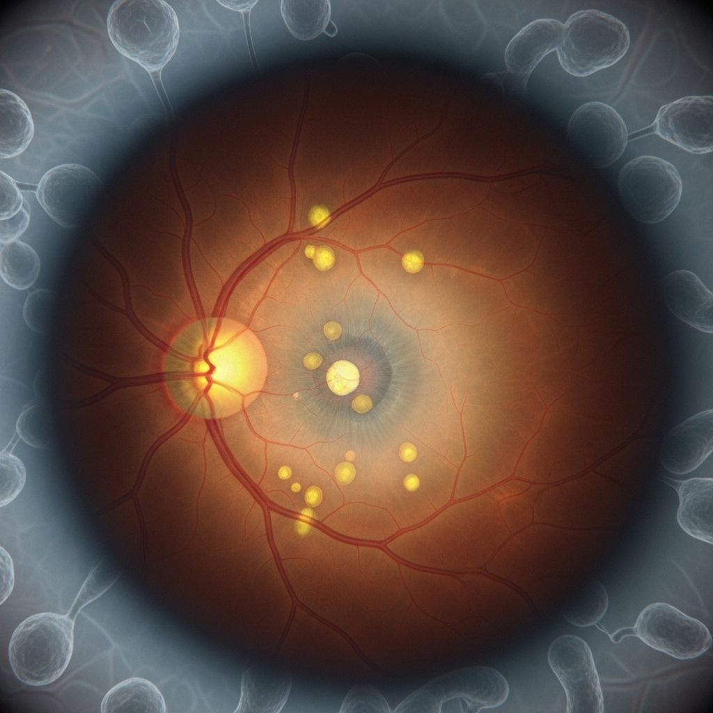 A comprehensive guide to age-related macular degeneration: causes, types, risk factors, diagnosis, management, and living with AMD.
