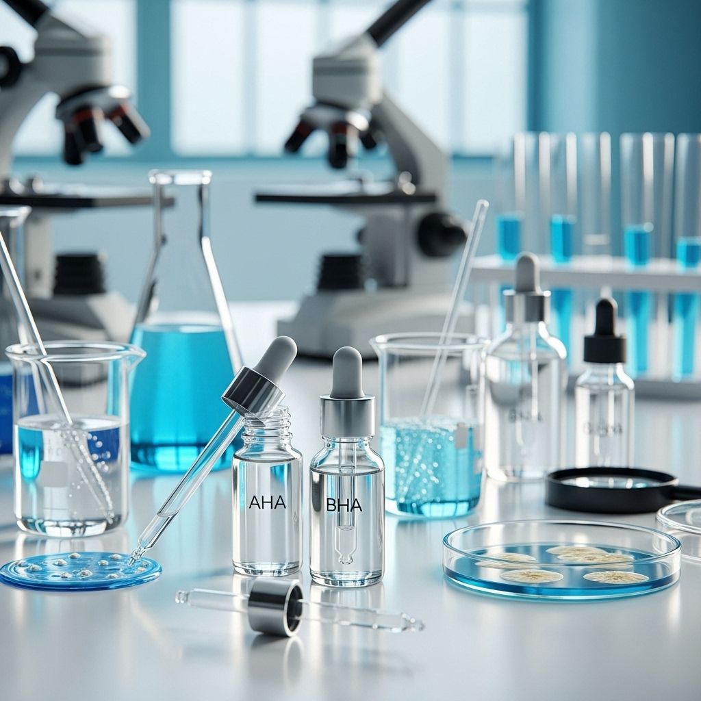 Gentle acid routines clear stubborn breakouts without nourishing skin yeast.