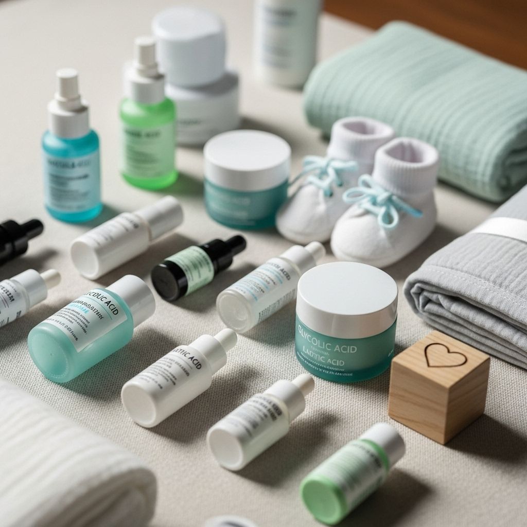 AHAs, BHAs & Pregnancy: Comprehensive Skincare Safety Guide for Expecting Mothers Gentle exfoliants and hydrating swaps support healthy skin through hormonal shifts.