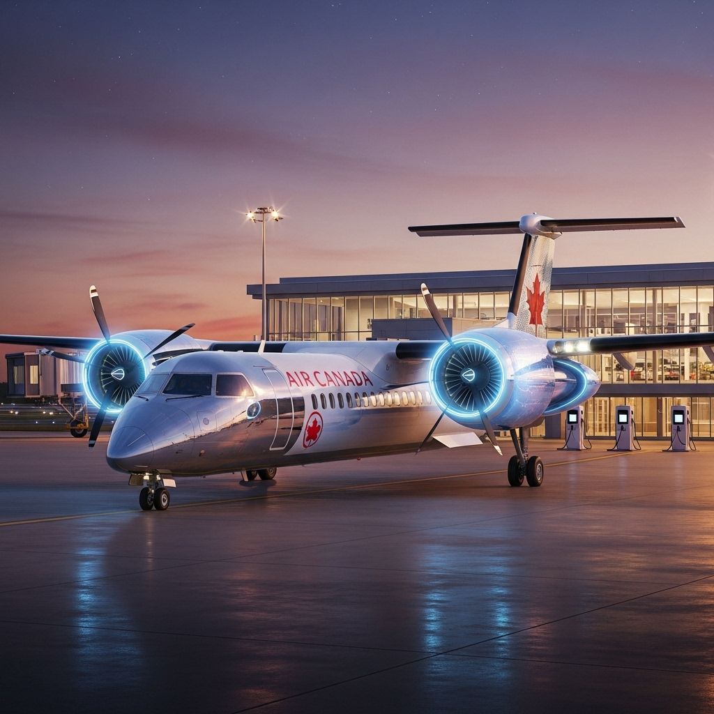 Air Canada bets on hybrid-electric planes to cut emissions and boost sustainable regional flights by 2028.