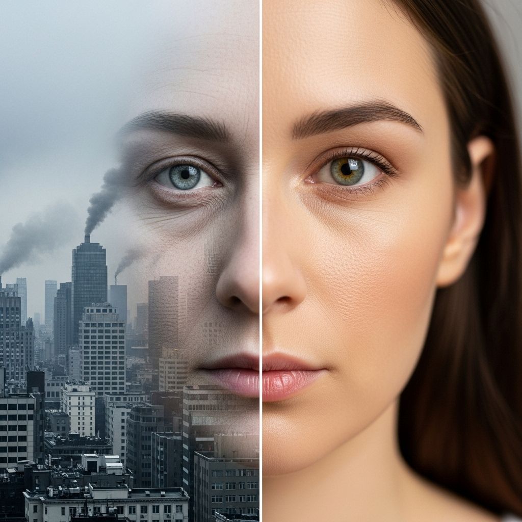 Air Pollution and the Skin: Understanding the Process and Impact of Accelerated Aging Antioxidants and cleansing shield your barrier from environmental toxins.