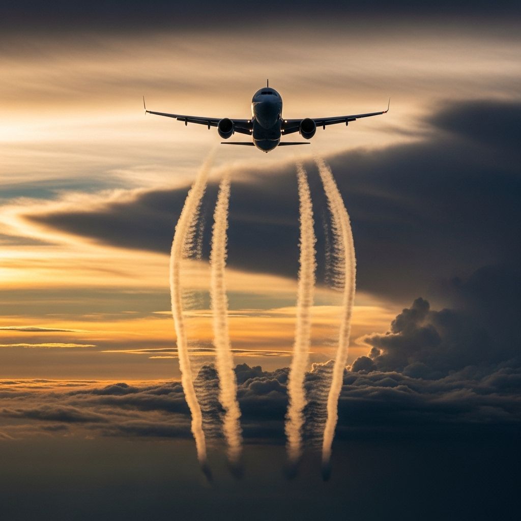 Explore the environmental footprint of aviation and its outsize impact on climate change.