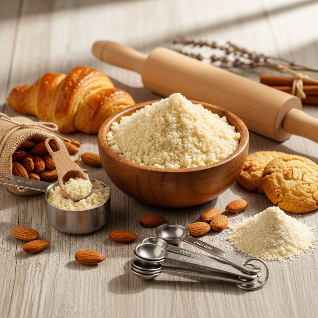 Almond Flour: Comprehensive Guide to Baking Uses, Substitutes, and Nutrition Uncover the versatility, health benefits, and creative substitutions for almond flour in baking.