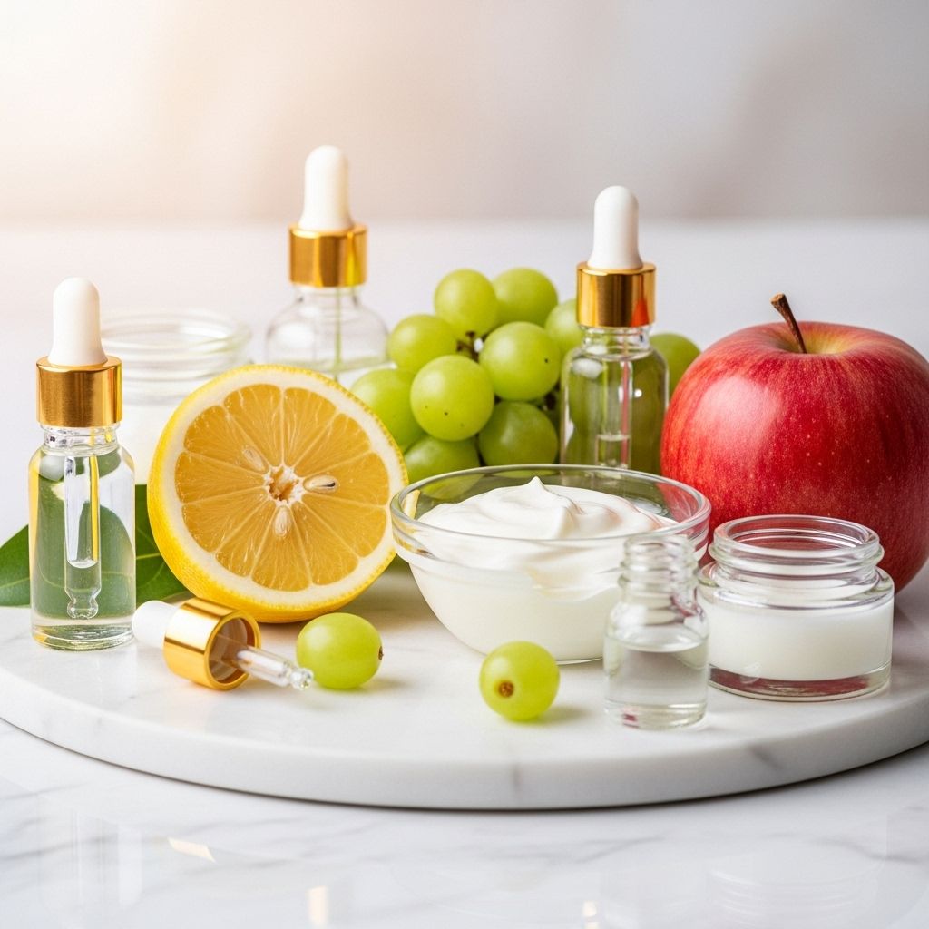 Alpha Hydroxy Acids: Glycolic, Lactic, and Mandelic — Key Benefits and Science-Backed Uses in Skin Care Harness natural exfoliants that refine tone, boost collagen, and reveal a radiant glow.