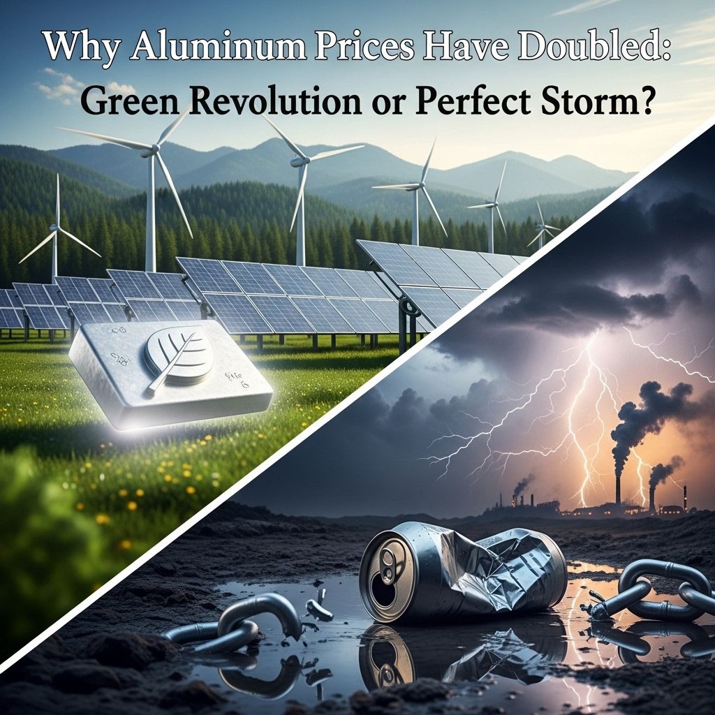 Exploring how global policies, green tech, and market shifts have driven a dramatic surge in aluminum prices worldwide.
