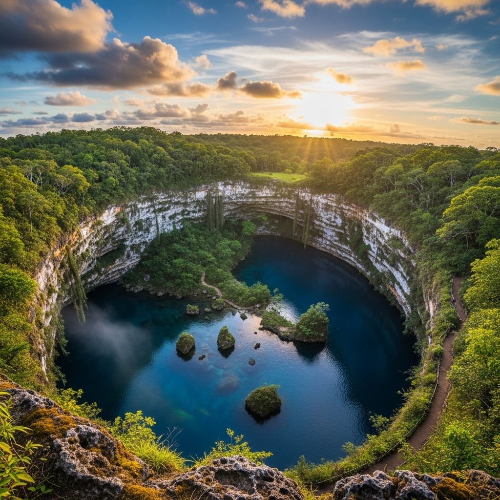 Sinkholes reveal geological marvels, dramatic landscapes, and surprising stories—explore the world's most famous natural chasms.