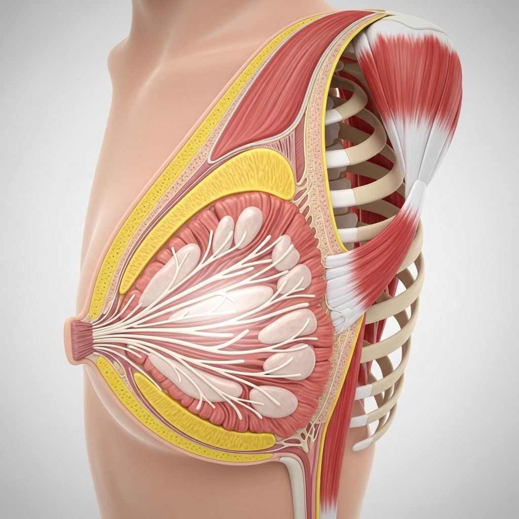 Anatomy of the Breasts: Structure, Function, and Health A comprehensive guide to the breast’s anatomy, its role in health and lactation, and common concerns for both women and men.