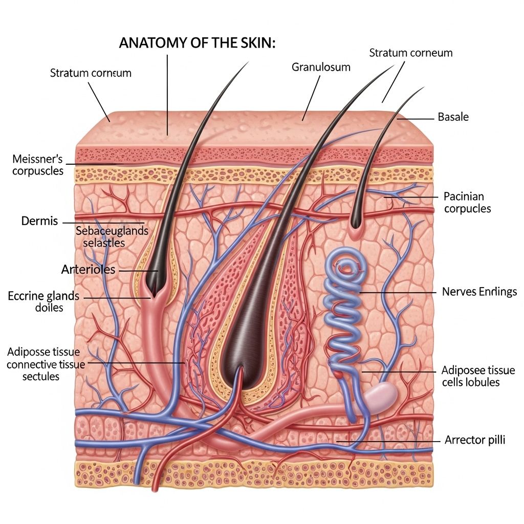Explore the complex structure, cellular makeup, and crucial protective functions of the human skin, the body's largest organ.
