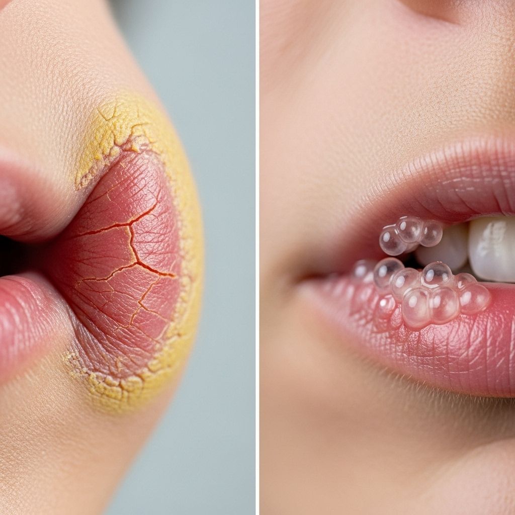 Differentiating between angular cheilitis and cold sores helps ensure prompt, effective treatment and prevents complications.