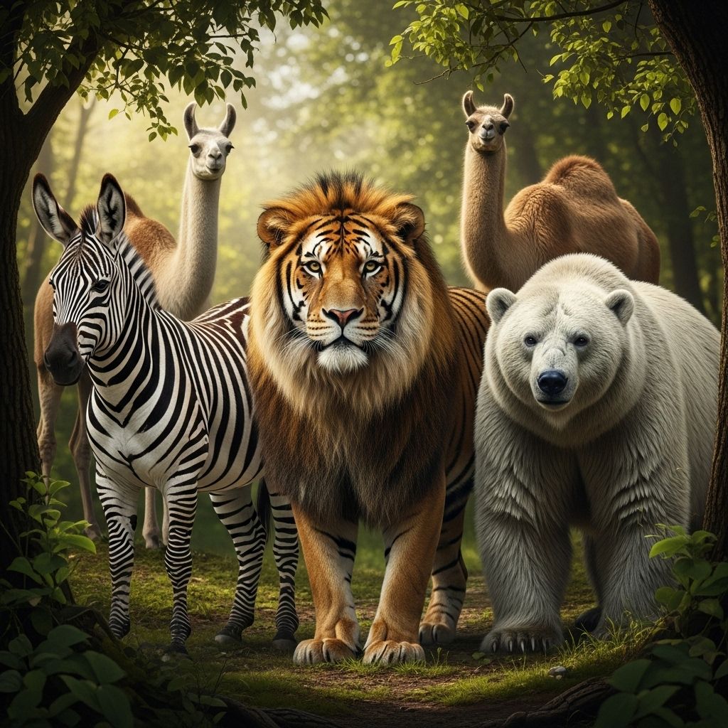 49 Unbelievable Animal Hybrids Created in Photoshop Unexpected digital fusions reveal lifelike details and playful twists in every creation.