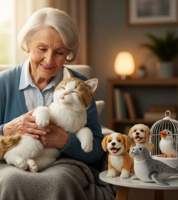 A lifelike companion bringing calm and connection to seniors facing memory challenges.