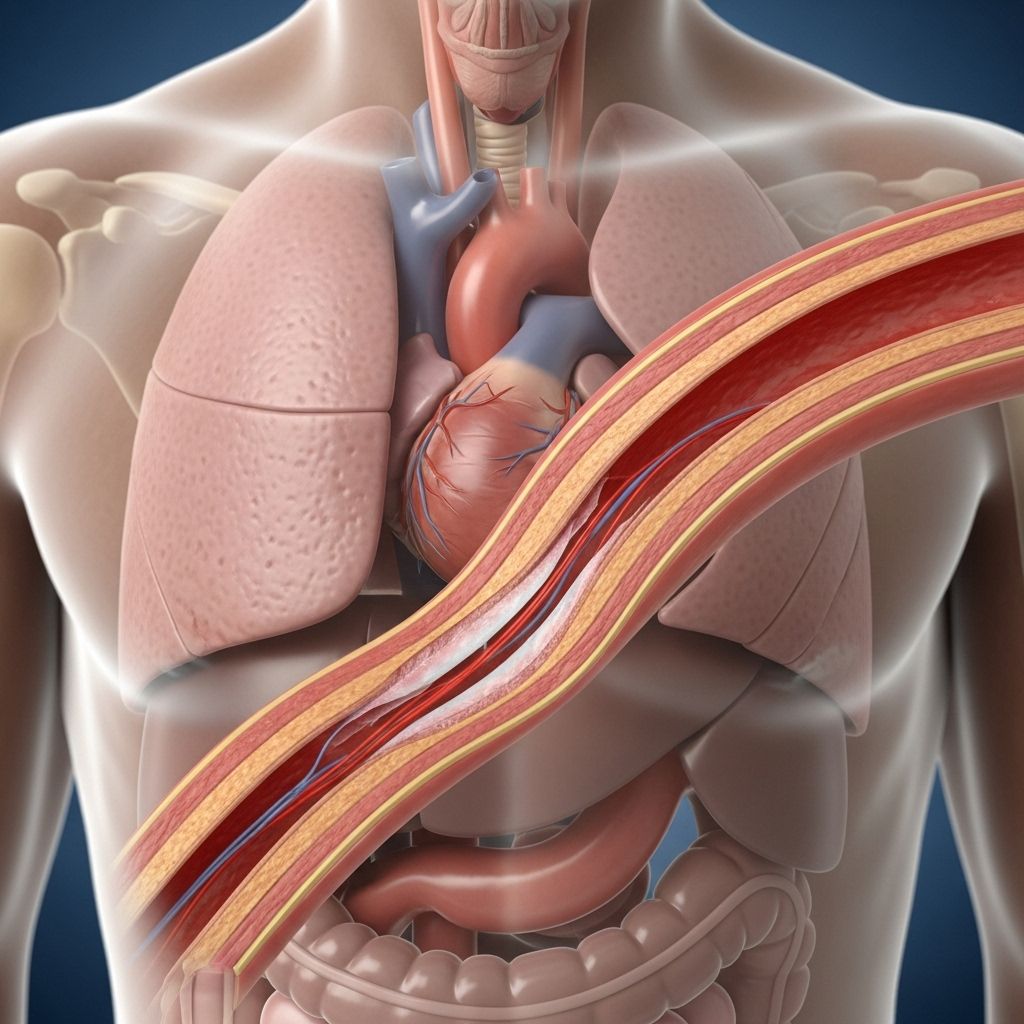 A detailed guide to aortic dissection: identifying the condition, understanding its risks, and exploring treatment approaches.