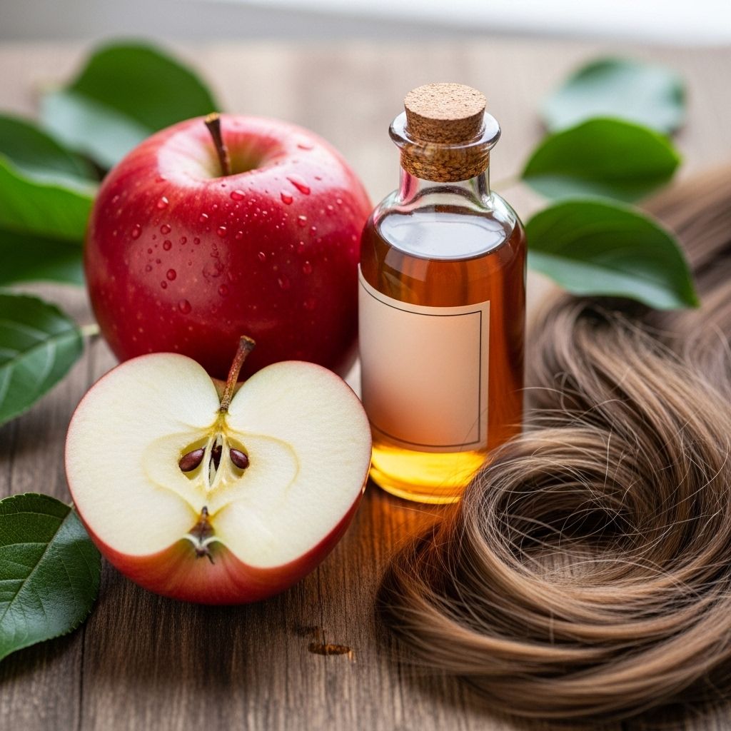 Discover how apple cider vinegar transforms hair health, tackles dandruff, boosts shine, and balances scalp pH for beautiful, glossy strands.
