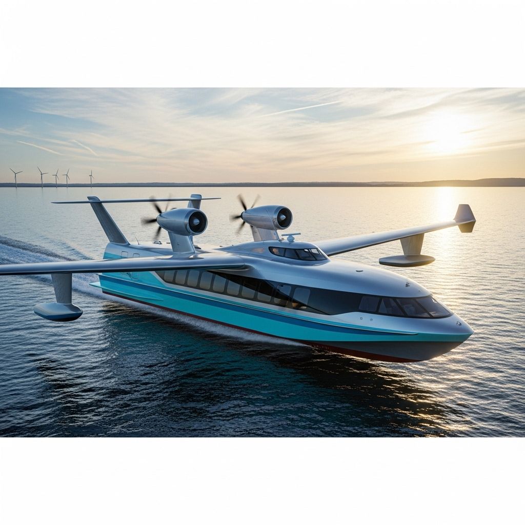 Ekranoplans are poised for a comeback, blending aviation and marine efficiency to redefine sustainable high-speed maritime travel.