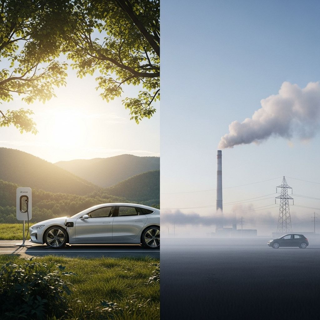 Uncover the environmental impact of electric vehicles, from battery manufacturing to lifetime emissions and their role in a cleaner future.