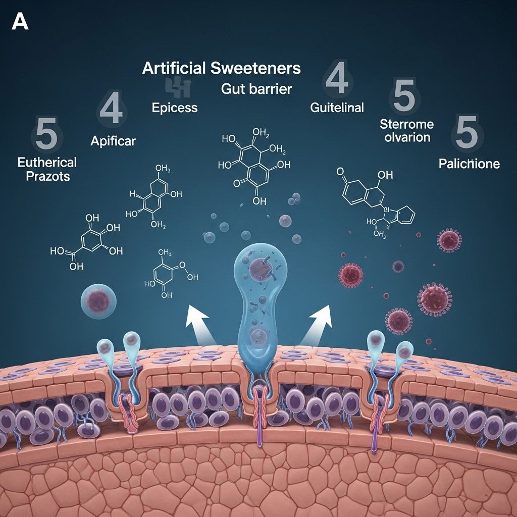 Artificial Sweeteners Impact on Gut Barrier Integrity: Mechanisms, Risks, and Insights Unearth how sugar substitutes stealthily weaken your digestive defenses.