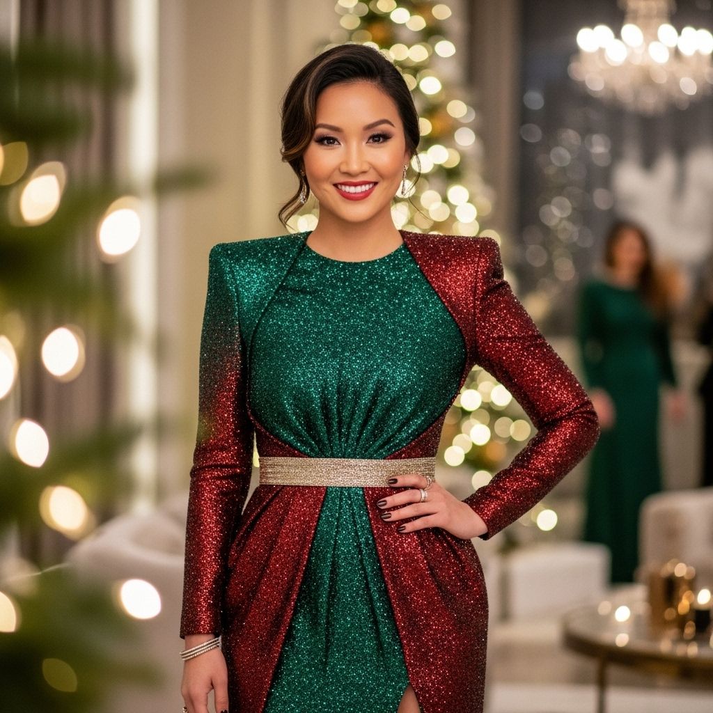 Discover Ashley Park's debut holiday collection for Rent the Runway—eight versatile, empowering looks to rent for every festive event.