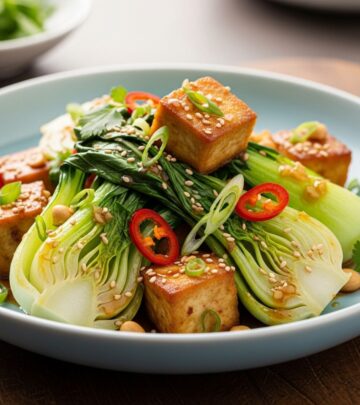 Enjoy a quick, nutritious, and flavor-packed Asian tofu and bok choy stir-fry perfect for busy weeknights or healthy meal prep.