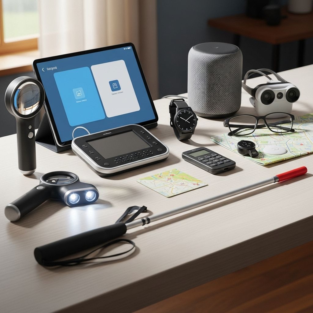 Assistive Technology for Vision Loss: Tools for Greater Independence Explore a comprehensive guide to assistive technologies and devices empowering people with vision loss to live with more independence and confidence.