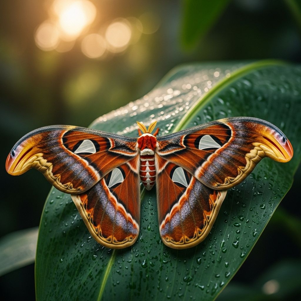 Discover the Atlas moth—one of nature’s largest and most striking insects—with insights into its life, appearance, and remarkable adaptations.