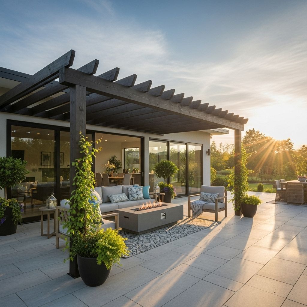 Stylish Attached Pergola Designs for Seamless Outdoor Living Shaded dining areas and vine-covered gateways bring a natural flow and added comfort.