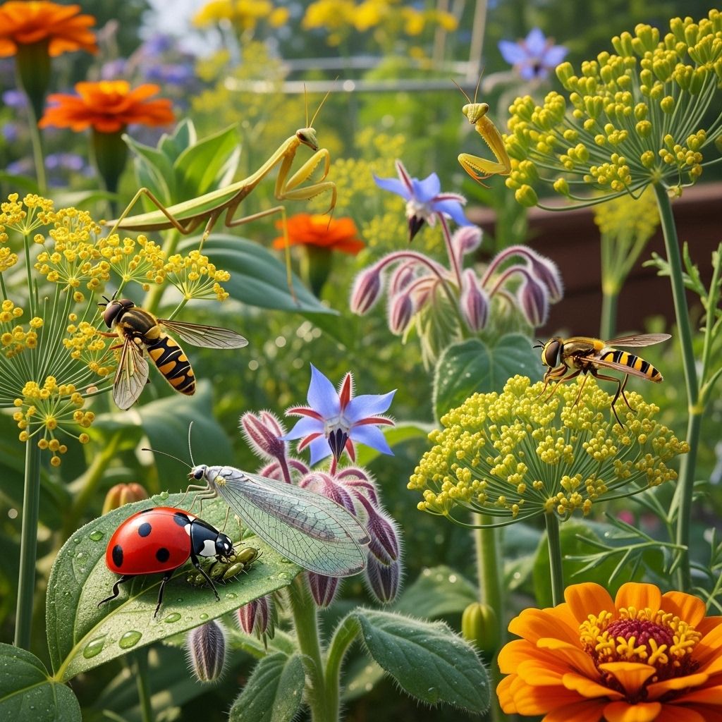 Create a thriving, chemical-free garden by learning to identify, attract, and support beneficial insects for natural pest management.