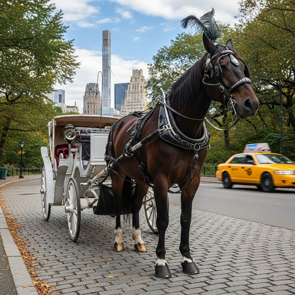A deep dive into the debate surrounding New York City’s iconic horse-drawn carriages, examining their past, present, and prospects for a modern future.