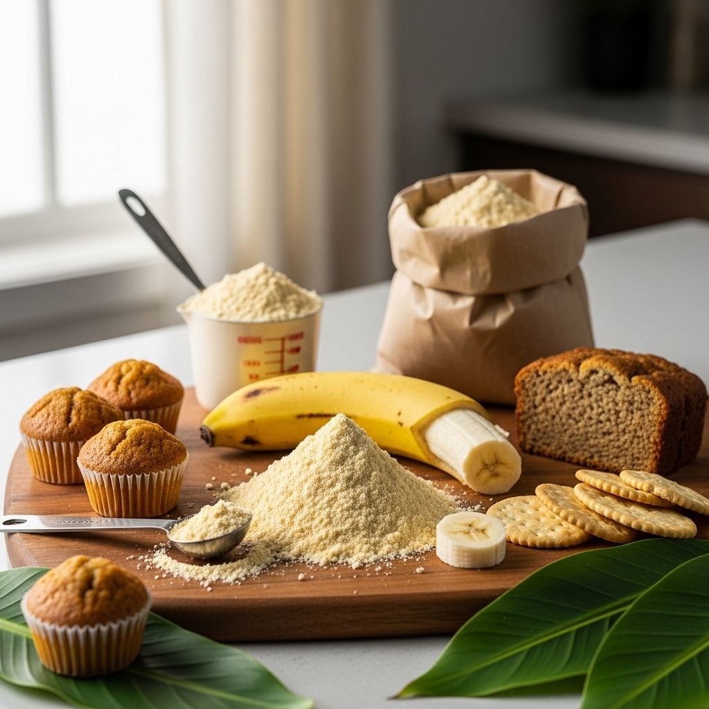 Discover the versatility, health benefits, and creative baking uses of banana flour, an emerging gluten-free alternative.